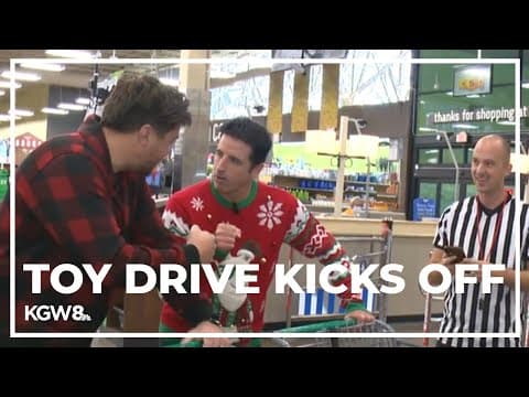 KGW Great Toy Drive kicks off with friendly competition