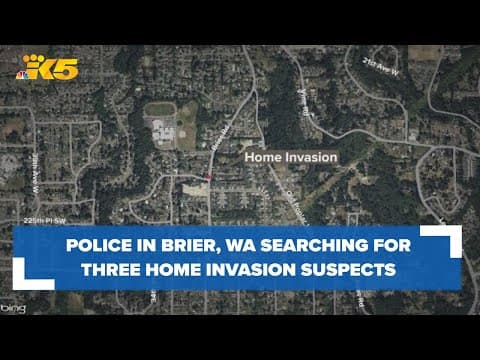 Police looking for suspects who held home owners at gunpoint in Brier