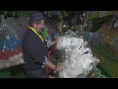 Krewe of Bacchus prepares for expected rain Sunday