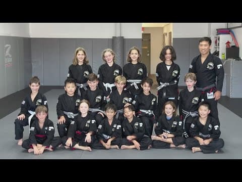 North Texas Jiu Jitsu instructor helps kids gain confidence, discipline