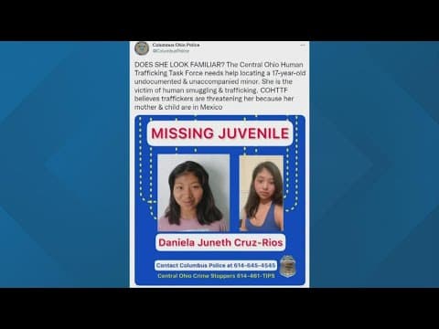Authorities searching for 17-year-old victim of suspected human trafficking