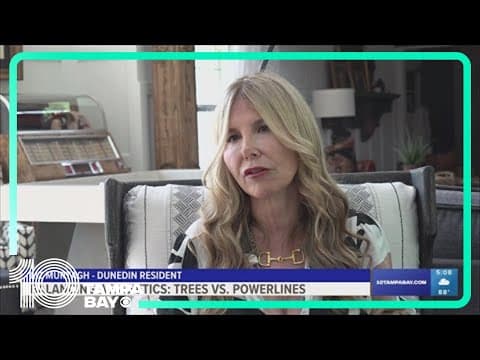 Dunedin resident upset over work to clear power lines