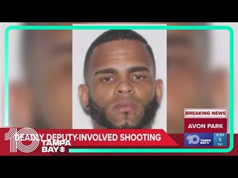 Suspect dead after deputy-involved shooting in Avon Park
