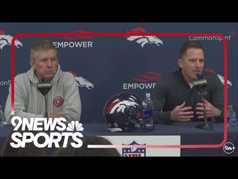 Denver Broncos pre-draft news conference