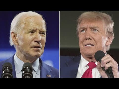 Biden and Trump set to debate in four days