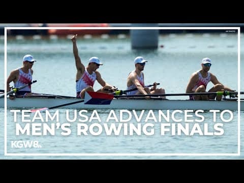 U.S. men's rowing advances to finals in Paris Olympics