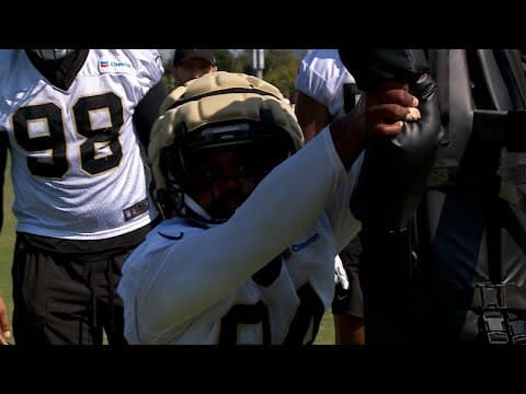Highlights from Day 2 of the 2024 New Orleans Saints training camp in California