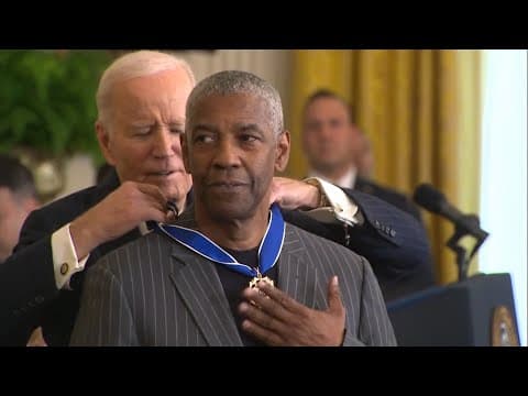 Hillary Clinton, George Soros and Denzel Washington received the highest US civilian honor