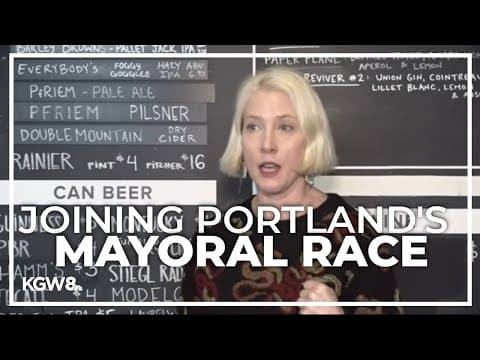 Exotic dancer running for Portland mayor