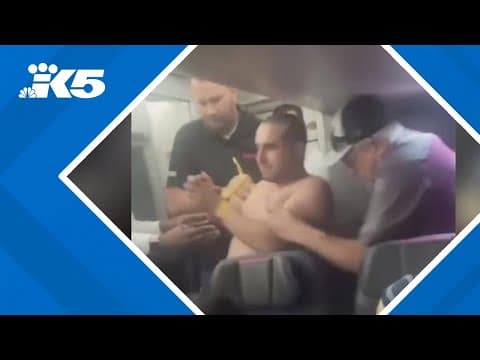 Unruly passenger kicked off flight from Seattle after assaulting crew, trying to open plane door