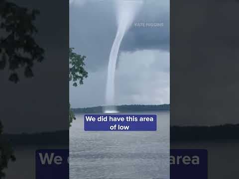 An uncommon phenomenon had people talking in northern Minnesota, so we asked: What's a waterspout?