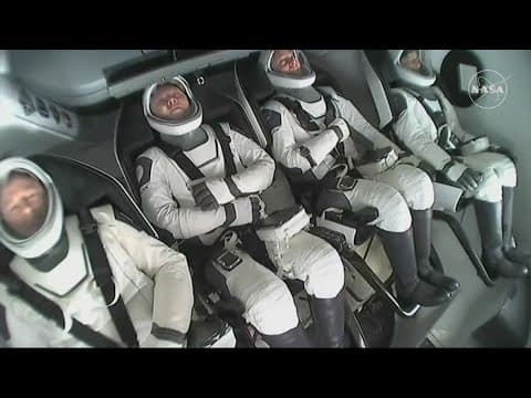 Astronauts stuck on ISS return to earth after 286 days in space