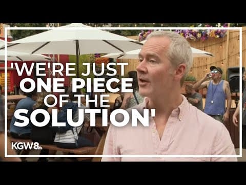 Midtown Beer Garden opens, hopes to attract visitors back to downtown Portland