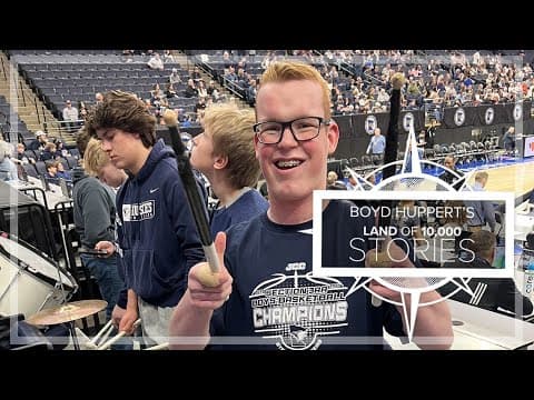 In 2nd grade, he started drumming in the high school band. See what the ‘little drummer boy’ is up t