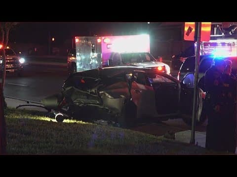Suspected drunken driver leads police on chase after crash, causes two more accidents, HPD says