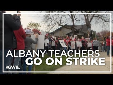 Albany teachers to go on strike for first time in nearly 40 years