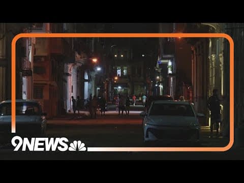 Cuba experiencing widespread blackout from Hurricane Oscar