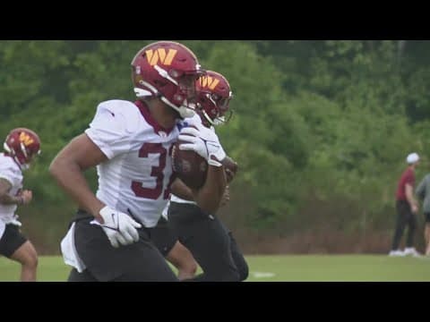 Commanders OTA's continue