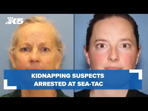 Kidnapping suspects arrested at Sea-Tac