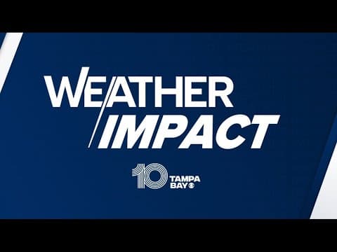 Weather Impact Live: Tracking the Tropics and local weather forecast