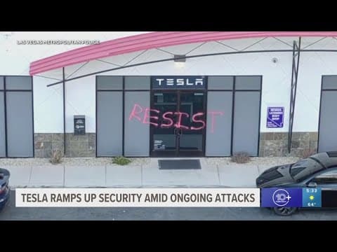 Elon Musk says Tesla dealerships will ramp up security after string of attacks