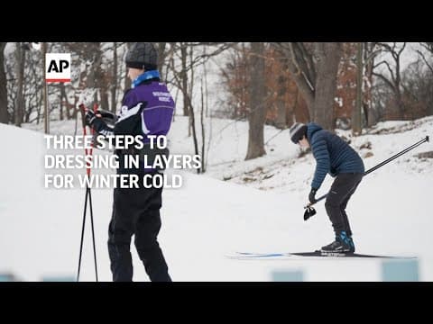 Three steps to dressing in layers for winter cold