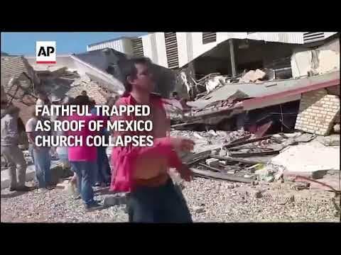 At least 10 dead after church roof collapsed in northern Mexico during Sunday Mass