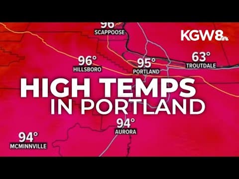 Portland reaches first 90-degree day of the year