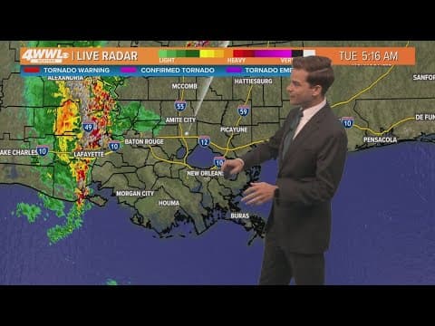 Weather Impact Alert: Storms arrive this morning