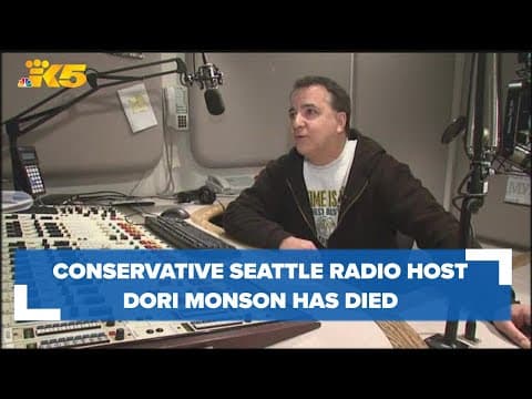 Conservative Seattle radio host Dori Monson dies