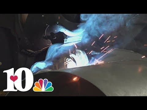 Oak Ridge High School students help rebuild I-40 after flooding from Helene