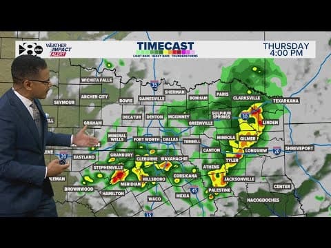 LIVE Radar: Widespread storms move through North Texas