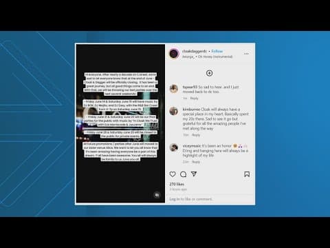 Popular DC bar Cloak and Dagger announces it's closing