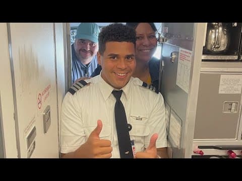 Sights set on the skies | Houston man aims to become youngest Latino pilot for United Airlines
