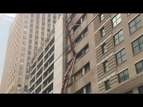 One worker injured in downtown Houston construction accident
