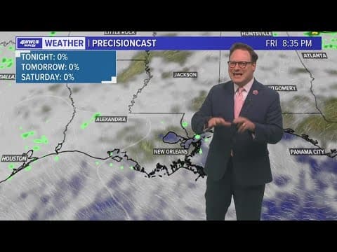 Weather: Warm and humid through the weekend
