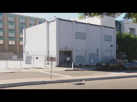 Abandoned building in Little Italy soon to be demolished