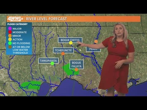 New Orleans Weather: Very warm but quiet weather on Friday and this weekend