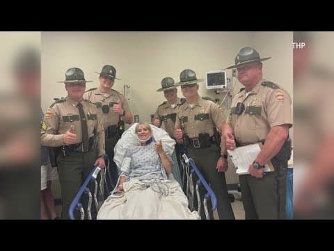 State trooper shares message of resilience after returning to full duty