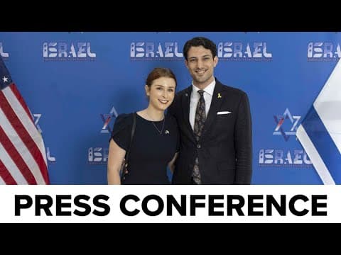 LIVE: Officials provide update on Israeli Embassy staffers killed in Washington D.C.