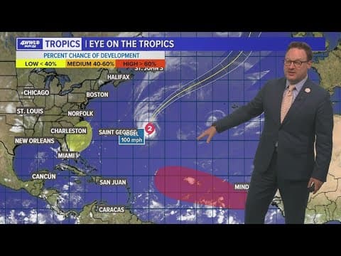 Tuesday evening Tropical update: Hurricane Nigel peaks as other spots may develop