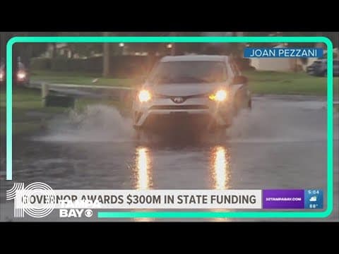 Florida Gov. DeSantis awards $300M in state funding for flooding, storm surge mitigation