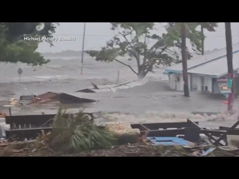 Hurricane Idalia submerges parts of Florida with deadly storm surge