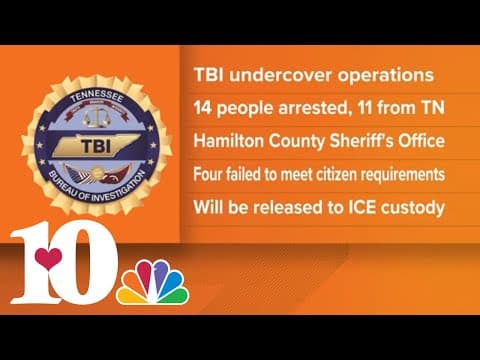 14 people arrested in human trafficking ring bust