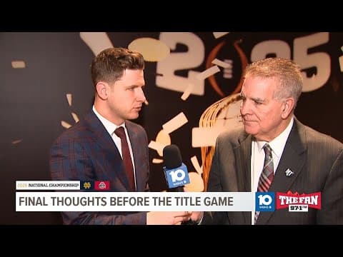 Final thoughts, score predictions ahead of national championship game