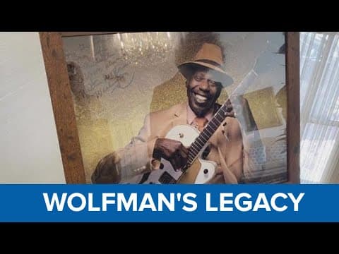 Colorful, lively jazz funeral procession honors the life of Walter "Wolfman" Washington