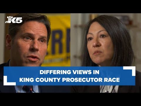 Differing views in King County prosecutor race