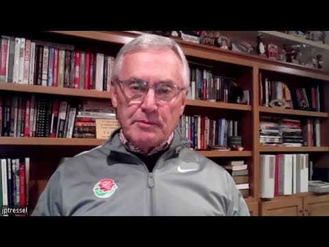 Former head coach Jim Tressel discusses Ohio State's game against Oregon in the Rose Bowl
