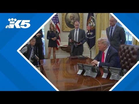 President Trump plans to meet with full cabinet for the first time