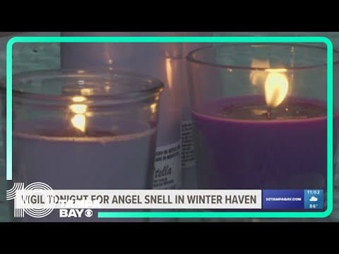 Candlelight vigil held for 26-year-old woman stabbed to death in Winter Haven